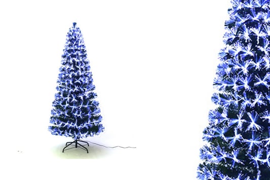How to Assemble a Fiber Optic Christmas Tree