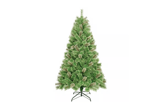 Exploring the Beauty of Frosted Pine Needles Mix PVC Green Christmas Trees