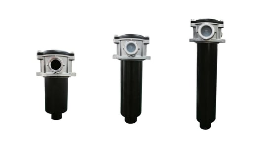 What is the main function of a filter in a hydraulic system?