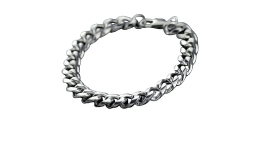 The Strength and Style of a Titanium Cuban Round Bracelet