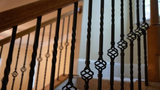 Modern Iron Baluster for Balcony Railings: Enhancing Your Home's Curb Appeal and Safety