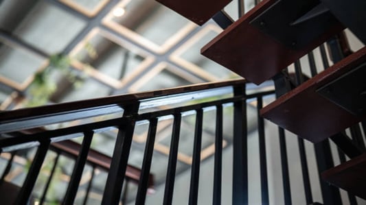 Modern Iron Baluster for Curved Staircases: A Guide