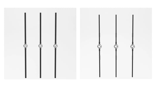 The Beauty of Black Iron Balusters