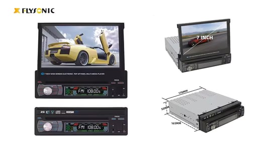 Flysonic MP8/MP5 Mirror Link & Wi‑Fi Setup Guide