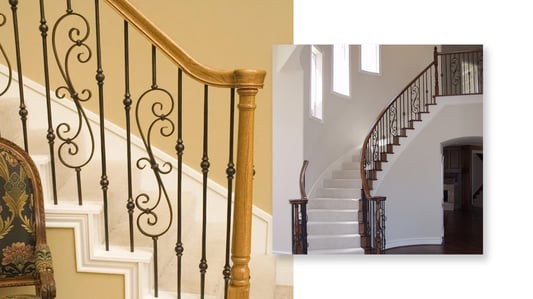 Discover the Beauty of Hollow Scroll Iron Balusters