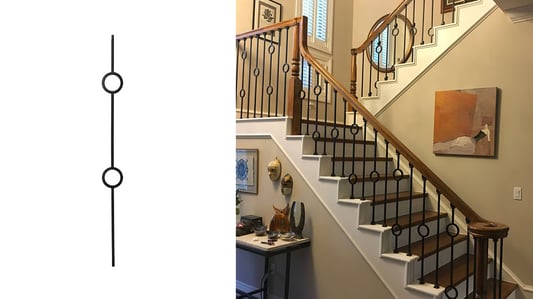 The Perfect Sleek Iron Baluster for Your Minimalist Railing