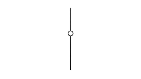 The Elegant Iron Baluster with Double Basket Design
