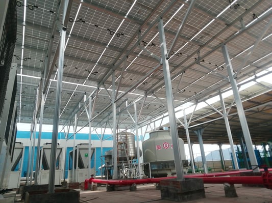 The Benefits of Using an Aluminum Alloy Warehouse Solar Structure