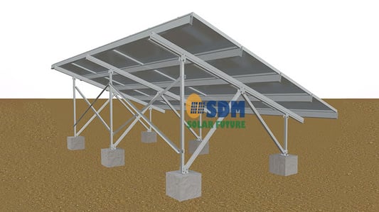 The Design Advantages of Helical Piles for Unstable Terrain Power Stations
