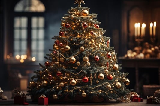 The Beauty of Colored Artificial Christmas Trees