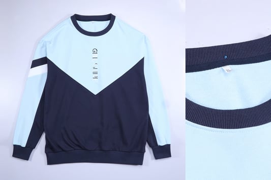 Blue Crew Neck Sweatshirt Simple: A Versatile Wardrobe Staple