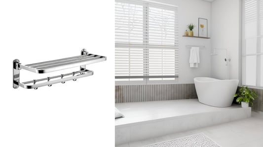 The Benefits of a Towel Hanger with Shelf