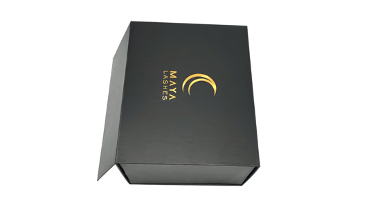 Black Magnetic Gift Box Custom Logo Stamp Foldable Cardboard Boxes with Lids: The Ultimate Packaging Solution