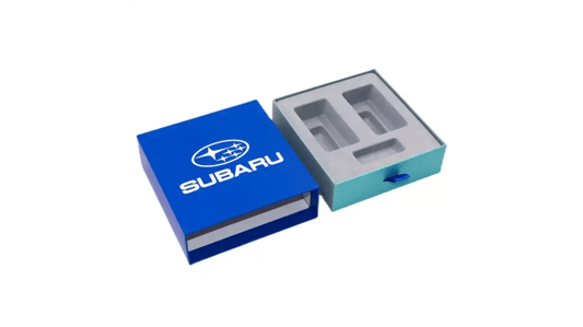 Enhancing Brand Presence with Rigid Drawer Jewelry Boxes Printed Logo With EVA Insert