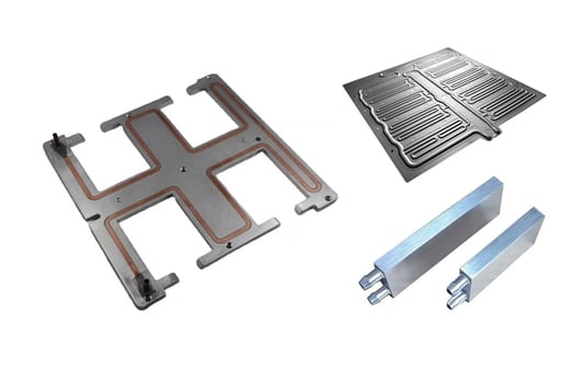 Compact Liquid Cold Plate Designs for Space-Limited Applications