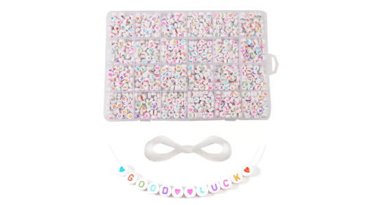 The Ultimate Guide to A-Z Letter Beads Kit Flat Round Craft Alphabet Beads Making