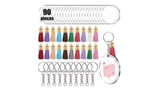Direct Selling Acrylic Round Plate DIY Keychain Making Kit: A Complete Guide
