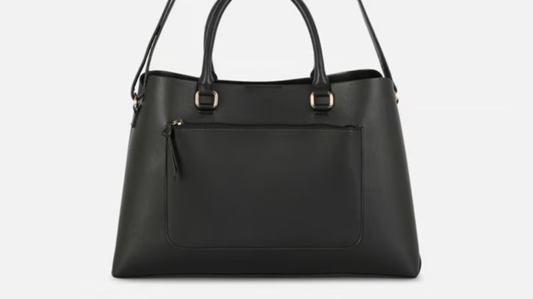 Everything You Need to Know About Zip Pocket Faux Leather Tote Bag
