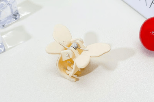 Unleash Your Style with Butterfly Matt Plastic Claw Clips