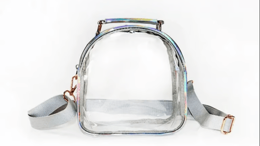 Hot Selling Fashion Transparency Solid Color PVC Shoulder Bags