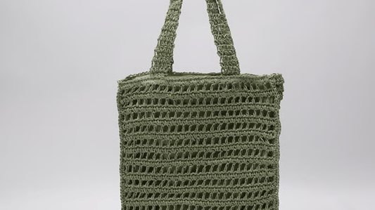 Summer Tote Yarn Handmade Crochet Beach Bag: The Ultimate Summer Accessory