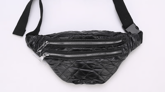 The Ultimate Guide to the Black Double Zipper Belt Bag