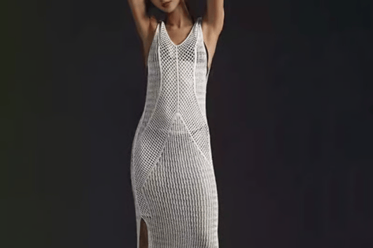 Tank Top Knitted Hollow Out Women Dress: A Stylish and Versatile Wardrobe Essential