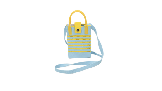 Knitted Mobile Phone Bag with Strap: Stylish and Practical Accessory