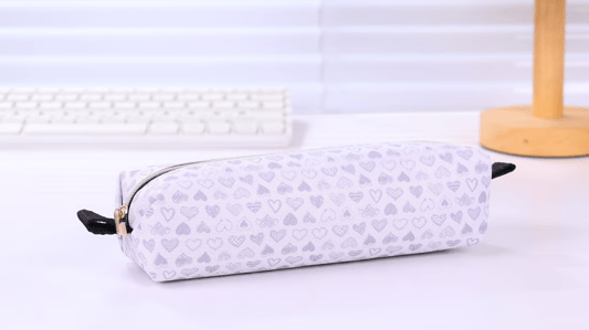 Cute Floral Flower Canvas Zipper Pencil Cases: Stylish and Functional Stationery