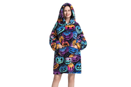 The Ultimate Guide to Oversized Hoodie Wearable Blanket-Pumpkin