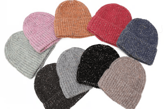 Trendy Vintage Warm Dotted Winter Hats: A Stylish Cold-Weather Essential