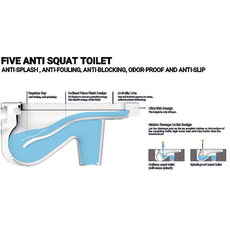 The Benefits and Usage of Squat Toilets