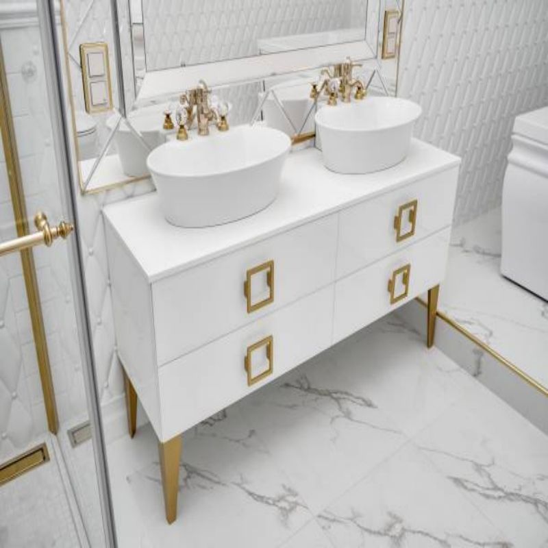 The Stunning Elegance of a Bathroom with Black Vanity