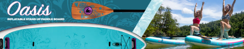 BODY GLOVE OASIS INFLATABLE STAND UP PADDLE BOARD PACKAGE