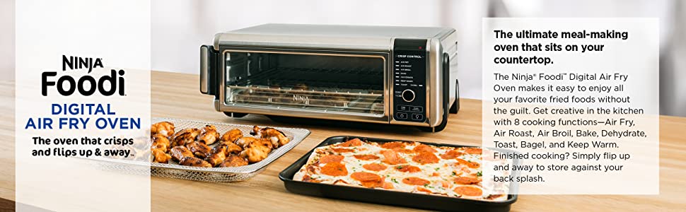 SP101. Ninja. Foodi. Digital. Air. Fry. Oven. Toaster Oven. top banner