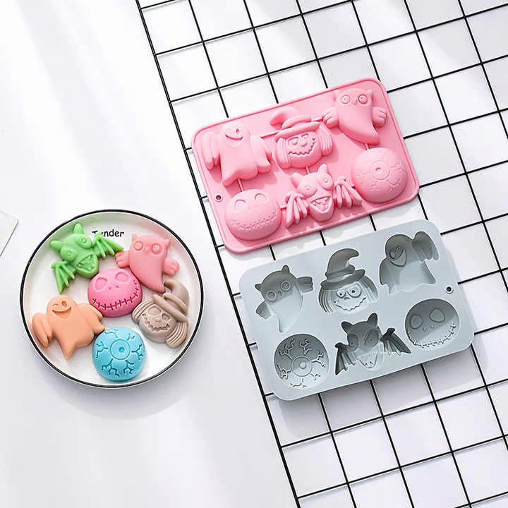 Halloween Decoration Party Hot Sale: Make Spooky Treats with Silicone Molds