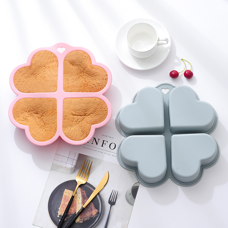 Everything You Need to Know About Customized 4 Heart-shaped Madeleine Reusable Silicone Cake Pan