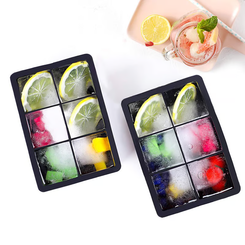 Discover the Benefits of BPA Free Silicone Ice Cube Trays Set Square