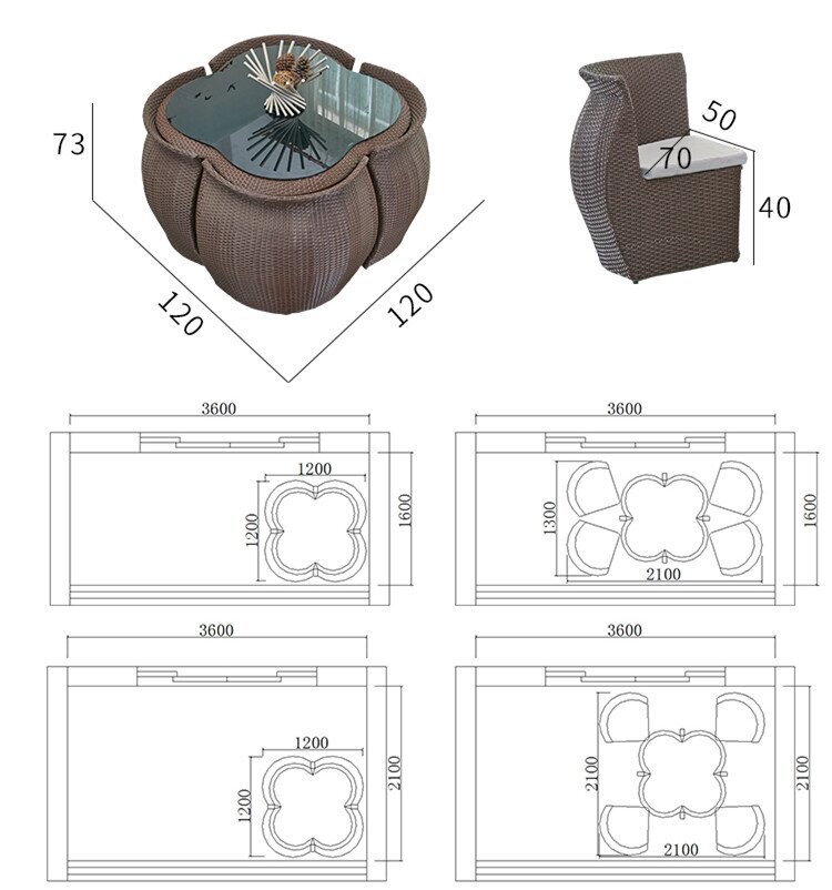 Suitable style synthesising picture