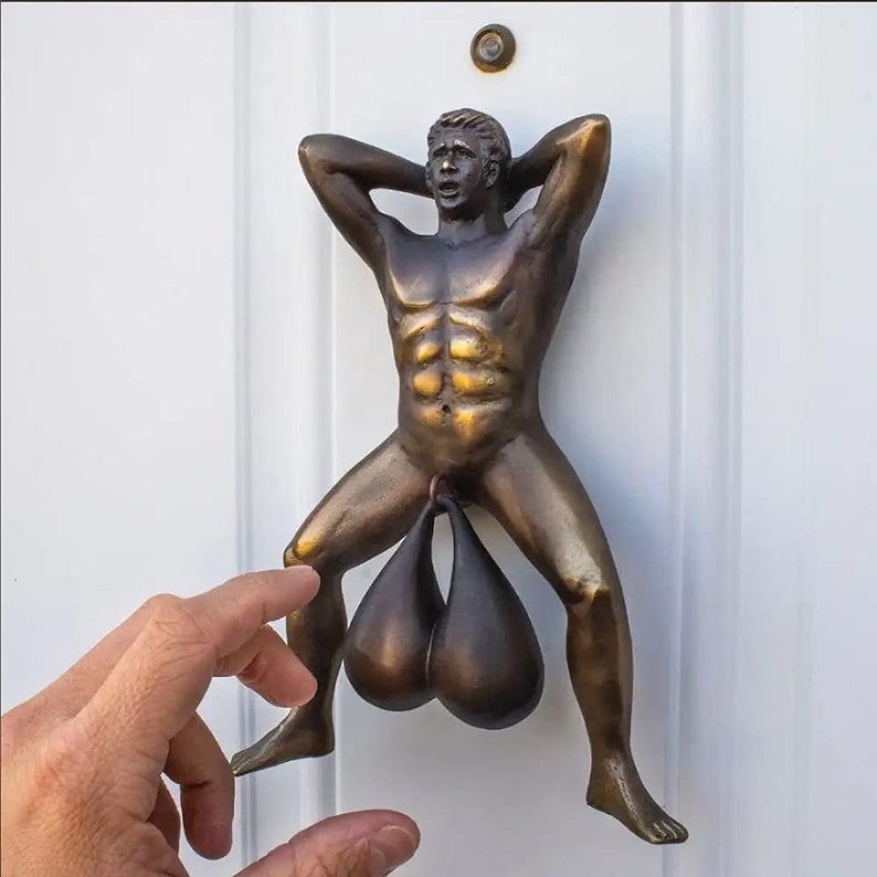 Doorballs Door Knocker  Funny Gag Gift image 0