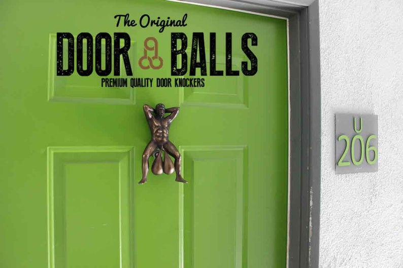 Doorballs Door Knocker Funny Gag Gift Picture 6