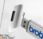 Built-In USB Flash Drive Port