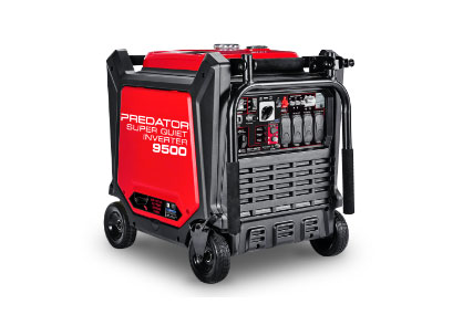Predator 9500 Watt Super Quiet Inverter Generator With CO SECURE™ Technology - 57080