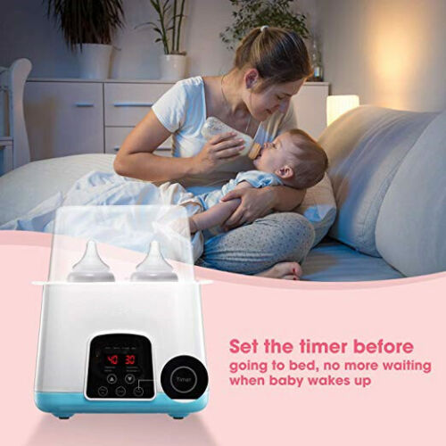 Image 11 - 5in1 Baby Bottle Warmer Remote Control Steam Sterilizer Food Breastmilk Heater