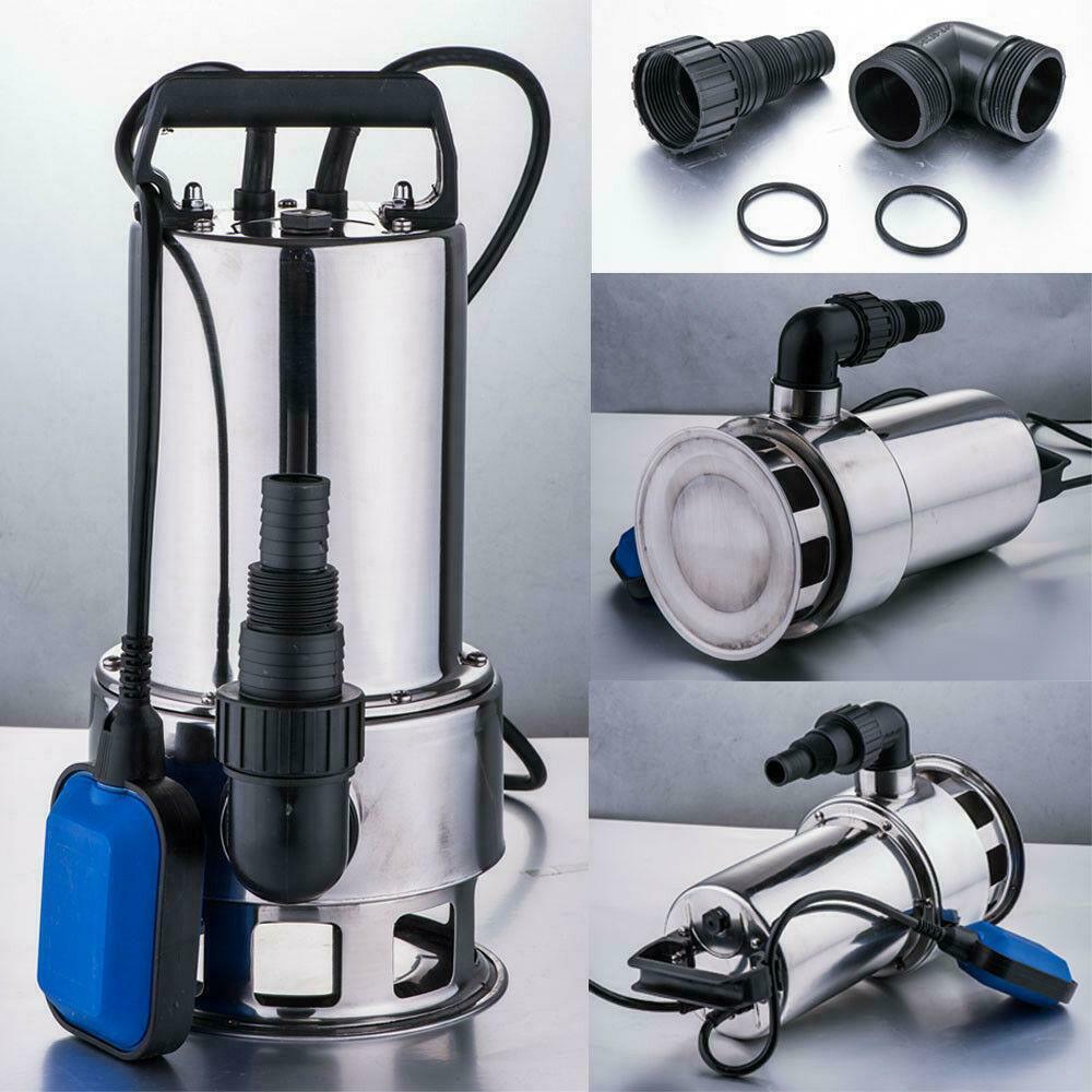 Image 1 - 4300GPH 1.5HP Submersible Stainless Steel Dirty Water Pump Swimming Pools Drain