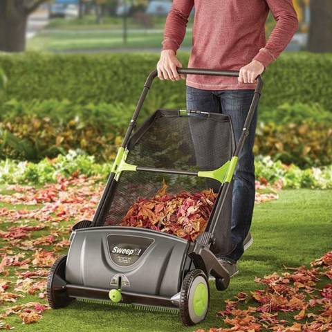 best lawn leaf picker upper sweeper