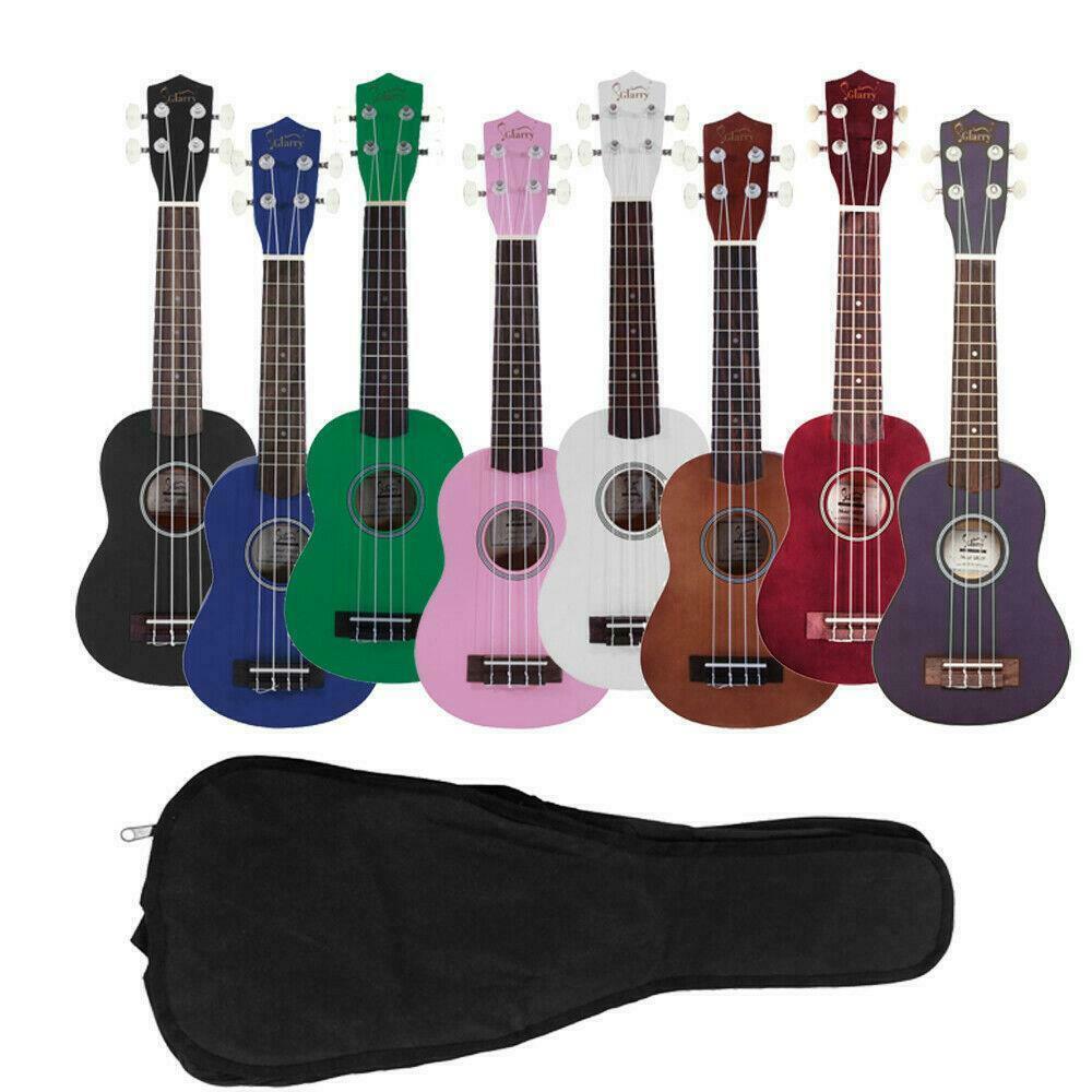 Image 1 - New 8 Colors 4 Strings Rosewood Fingerboard Basswood Soprano Ukulele with Bag
