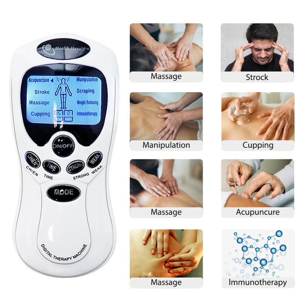 Image 2 - Tens Unit Rechargeable Relaxation for Muscle Stiffness Ache Pain Gift for Father