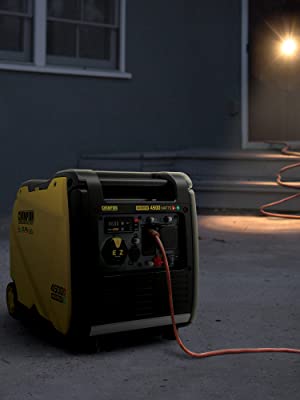 generator inverter gas powered champion 4500 watts backup outage quiet portable rv storm generators