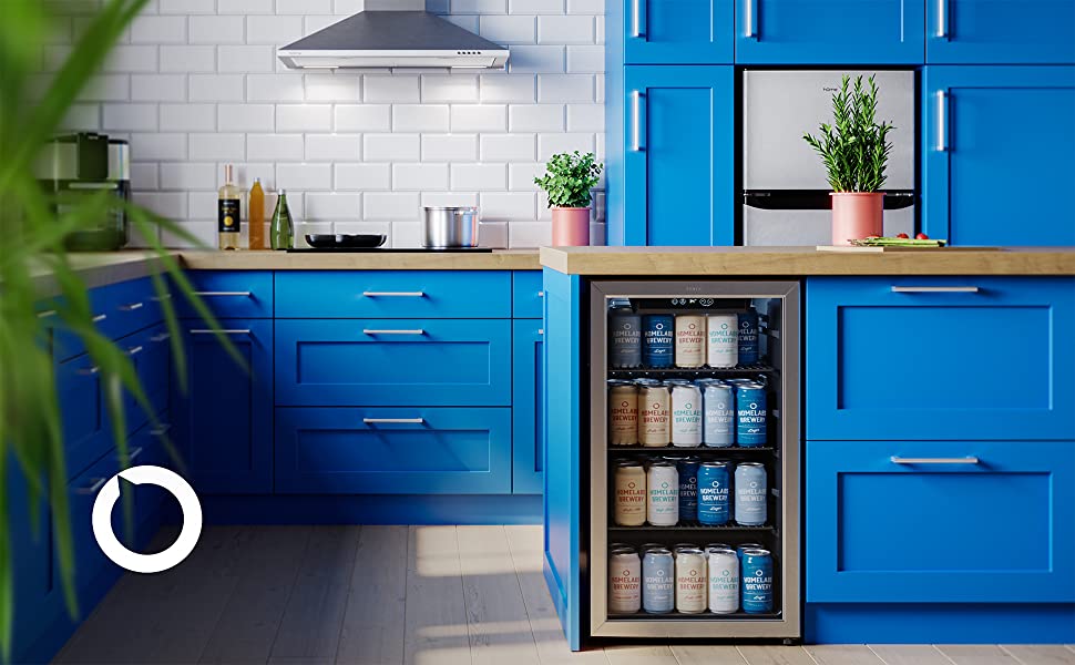 hOmelabs beverage cooler 120 can